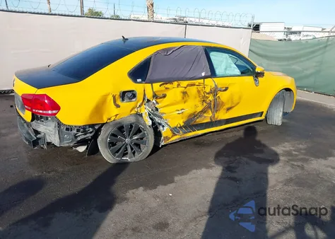 2012 Volkswagen Passat 2.5L S из США, поврежденный, VIN 1VWAP7A31CC054571